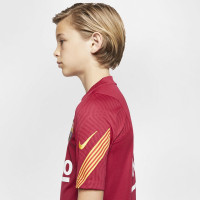 Maillot d'entraînement Nike FC Barcelone Breathe Strike 2020-2021 Enfant Rouge
