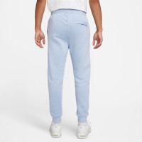 Pantalon de survêtement en polaire Nike Sportswear Club bleu blanc