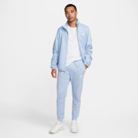 Pantalon de survêtement en polaire Nike Sportswear Club bleu blanc