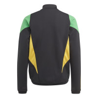 adidas Jamaica Trainingspak 2023-2024 Kids Zwart Groen Geel