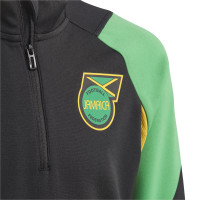 adidas Jamaica Trainingspak 2023-2024 Kids Zwart Groen Geel