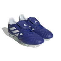 adidas Copa Gloro Gazon Naturel Chaussures de Foot (FG) Bleu Blanc