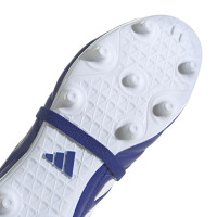adidas Copa Gloro Gazon Naturel Chaussures de Foot (FG) Bleu Blanc