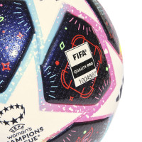 adidas UEFA Women's Champions League Pro Eindhoven Ballon de Foot Blanc Noir Multicolore