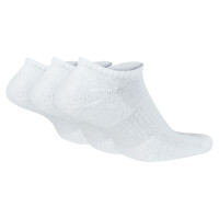 Chaussettes de sport rembourrées Nike Everyday, lot de 3, blanches et noires