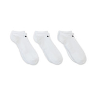 Chaussettes de sport rembourrées Nike Everyday, lot de 3, blanches et noires