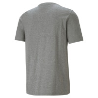 PUMA Essentials+ 2 College Logo T-Shirt Gris Noir Blanc