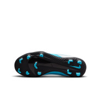 Nike Phantom GX Club Dynamic Fit Gazon Naturel Gazon Artificiel Chaussures de Foot (MG) Enfants Blanc Bleu Vif Rose Vif