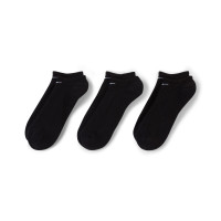 Nike Everyday Cushioned Sportsokken 3-Pack Zwart Wit