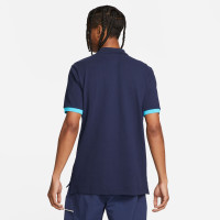 Nike Chelsea Polo 2022-2023 Bleu Foncé Bleu Clair Blanc