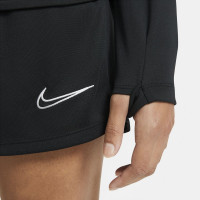 Pull en Haut d'Entraînement Nike Bench Zitters pour femme, noir et blanc