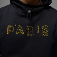 Nike Paris Saint-Germain X Jordan Statement Fleece Survêtement à Capuche 2022-2023 Noir Jaune