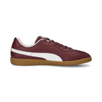 PUMA King 21 Chaussures de Foot en Salle (IN) Bordeaux Blanc