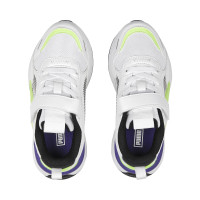 PUMA RS 3.0 Pop Sneakers Kids Kleuters Wit Groen