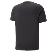 PUMA Essentials+ 2 College Logo T-Shirt Noir Gris Blanc