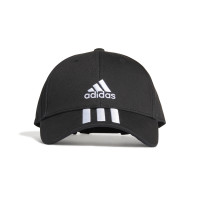 adidas Baseball 3-Stripes Twill Pet Zwart Wit