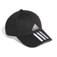 adidas Baseball 3-Stripes Twill Pet Zwart Wit