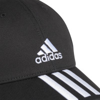 adidas Baseball 3-Stripes Twill Pet Zwart Wit