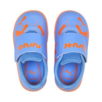 PUMA Future Play Turf Chaussures de Foot (TF) Bébé Tout-Petits Bleu Orange Blanc