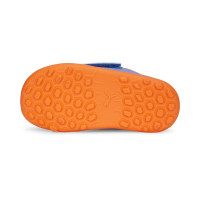 PUMA Future Play Turf Chaussures de Foot (TF) Bébé Tout-Petits Bleu Orange Blanc