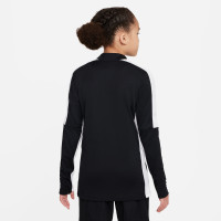 Nike Dri-FIT Academy 23 Trainingstrui 1/4-Zip Kids Zwart Wit