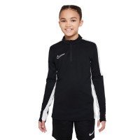 Nike Dri-FIT Academy 23 Trainingstrui 1/4-Zip Kids Zwart Wit