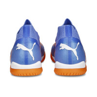 PUMA Future Match Chaussures de Foot en Salle (IN) Bleu Orange Blanc