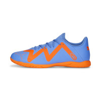 PUMA Future Play Chaussures de Foot en Salle (IN) Bleu Orange Blanc