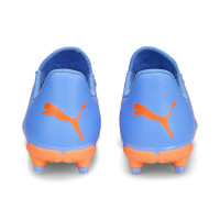 PUMA Future Play Gras / Kunstgras Voetbalschoenen (MG) Kids Blauw Oranje Wit