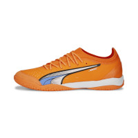 PUMA Ultra Ultimate Court Zaalvoetbalschoenen (IN) Oranje Wit Blauw