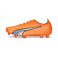 PUMA Ultra Ultimate Gras / Kunstgras Voetbalschoenen (MG) Dames Oranje Wit Blauw