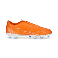 PUMA Ultra Play Gazon Naturel Gazon Artificiel Chaussures de Foot (MG) Orange Blanc Bleu