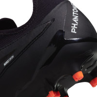 Nike Phantom GX Pro Gazon Naturel Gazon Artificiel Chaussures de Foot (MG) Noir Blanc Orange