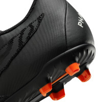 Nike Phantom GX Club Gras / Kunstgras Voetbalschoenen (MG) Zwart Wit Oranje