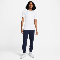 Nike Park VII Maillot de Foot Blanc Bleu