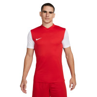 Nike Tiempo Premier II Maillot de Foot Rouge Blanc