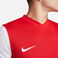 Nike Tiempo Premier II Maillot de Foot Rouge Blanc