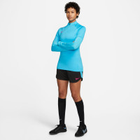 Nike Strike Haut d'Entraînement 1/4-Zip Femmes Bleu Vif Rose Vif