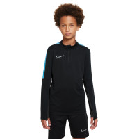 Nike Dri-Fit Academy 23 Survêtement 1/4-Zip Enfants Noir Bleu Clair Blanc