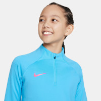 Nike Strike Survêtement 1/4-Zip Enfants Bleu Vif Noir Rose Vif