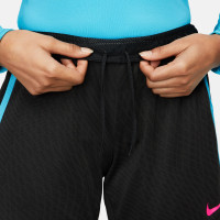 Pantalon de jogging Nike Dri-Fit Strike 23 pour femme, noir, bleu vif, rose vif
