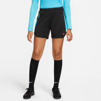 Nike Dri-Fit Strike 23 Trainingsbroekje Dames Zwart Felblauw Felroze