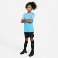 Nike Strike Short d'Entraînement Enfants Noir Bleu Vif Rose Vif