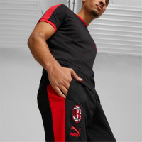 PUMA AC Milan FtblHeritage Pantalon d'Entraînement 2022-2023 Noir Rouge