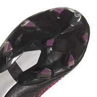 adidas Predator Accuracy.1 Low Gazon Naturel Chaussures de Foot (FG) Noir Blanc Rose