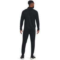 Under Armour Knit Trainingspak Full-Zip Zwart Grijs Rood