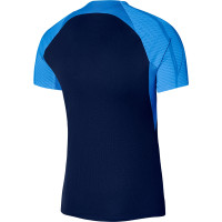 Nike Dri-FIT Strike III Maillot de Foot Bleu Foncé Bleu Blanc