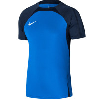 Nike Dri-FIT Strike III Maillot de Foot Bleu Bleu Foncé Blanc