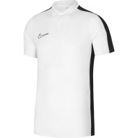 Nike Dri-FIT Academy 23 Polo Wit Zwart