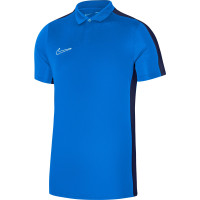Nike Dri-FIT Academy 23 Polo Bleu Bleu Foncé Blanc